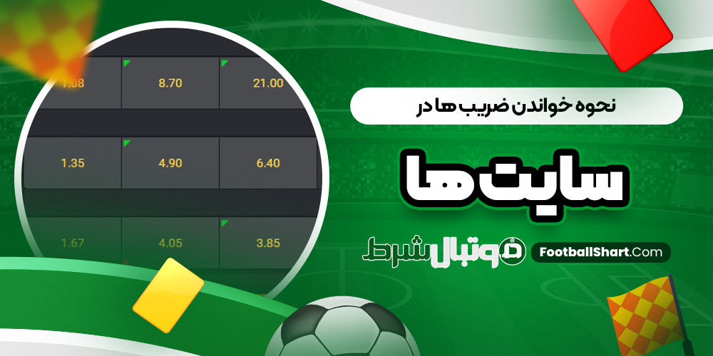 نحوه خواندن ضریب ‌ها در سایت ‌ها