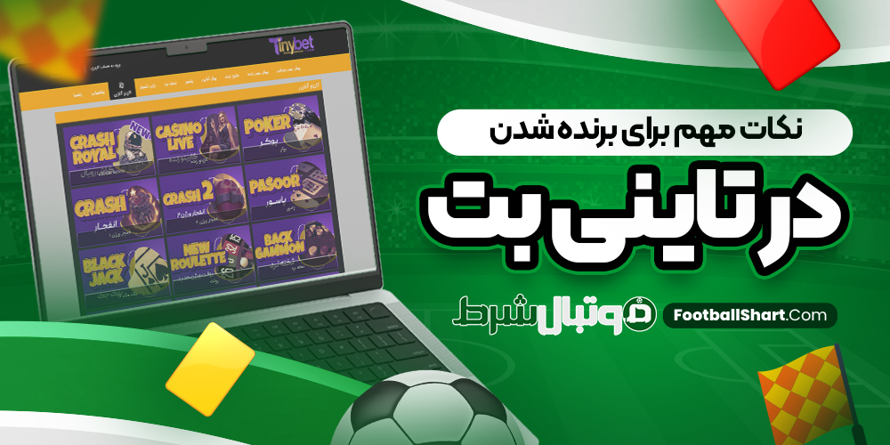 نکات مهم برای برنده شدن در تاینی بت